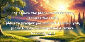 Jeremiah 29:11