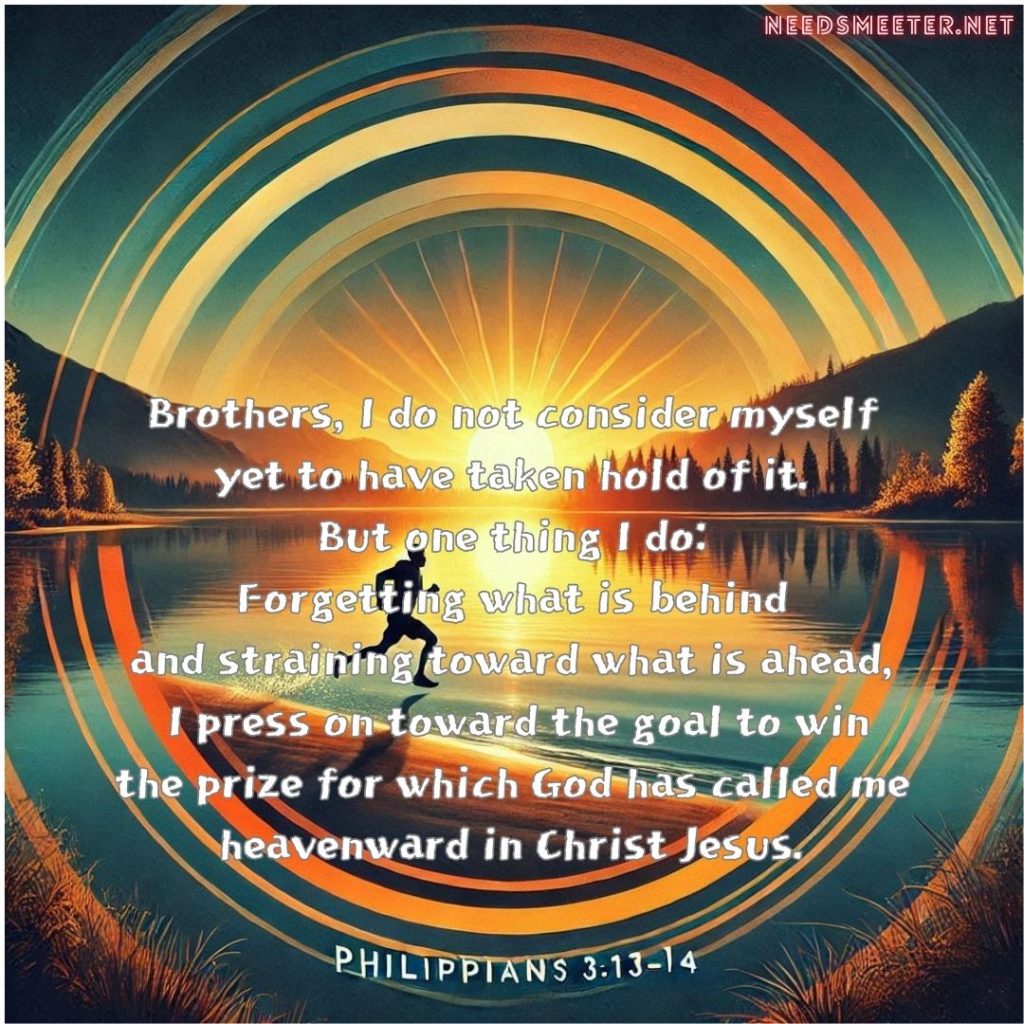 Philippians 3:13-14