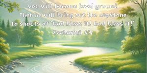 Zechariah 4:7